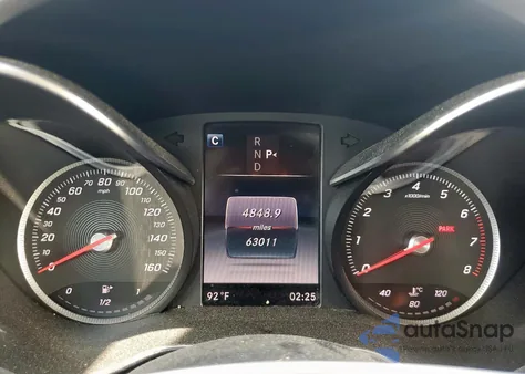 2016 Mercedes-Benz C 300 from USA, damaged, VIN WDDWF4JB4GR138135